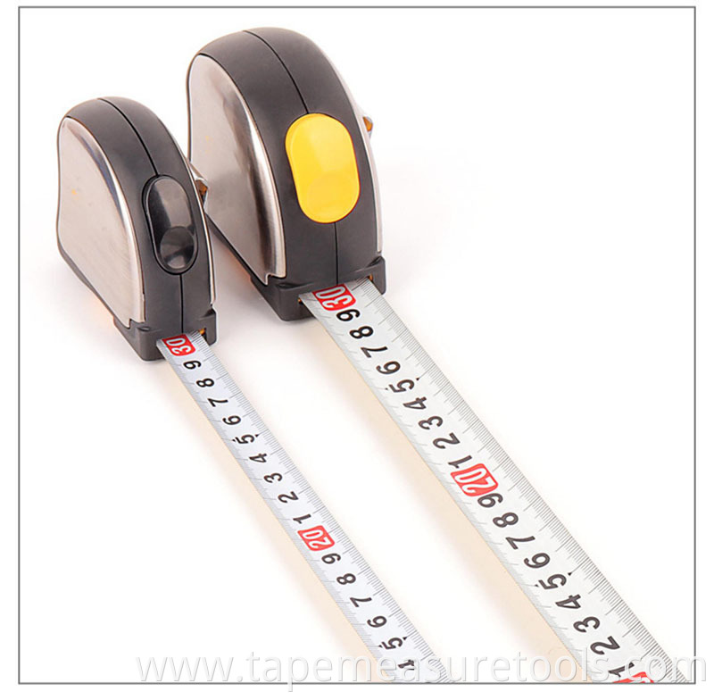 customized logo Stainless steel thick nylon tape carpenter tape measure measure steel tape